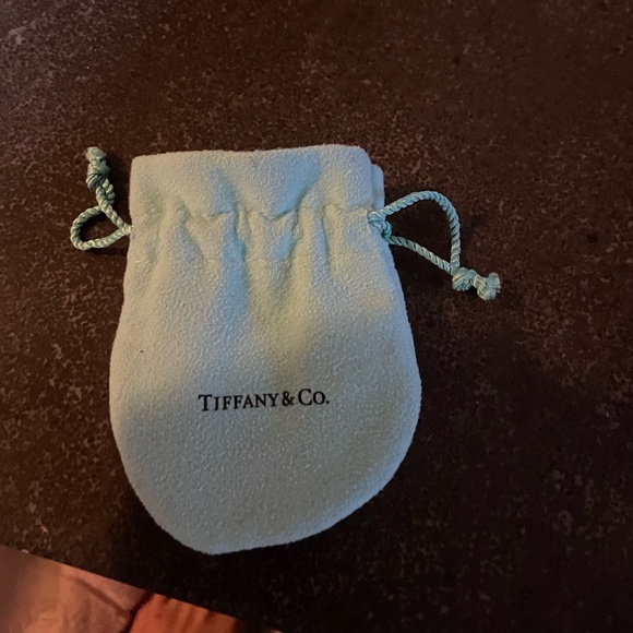 Authentic Tiffany and Co. light blue jewelry pouch - Picture 5 of 6